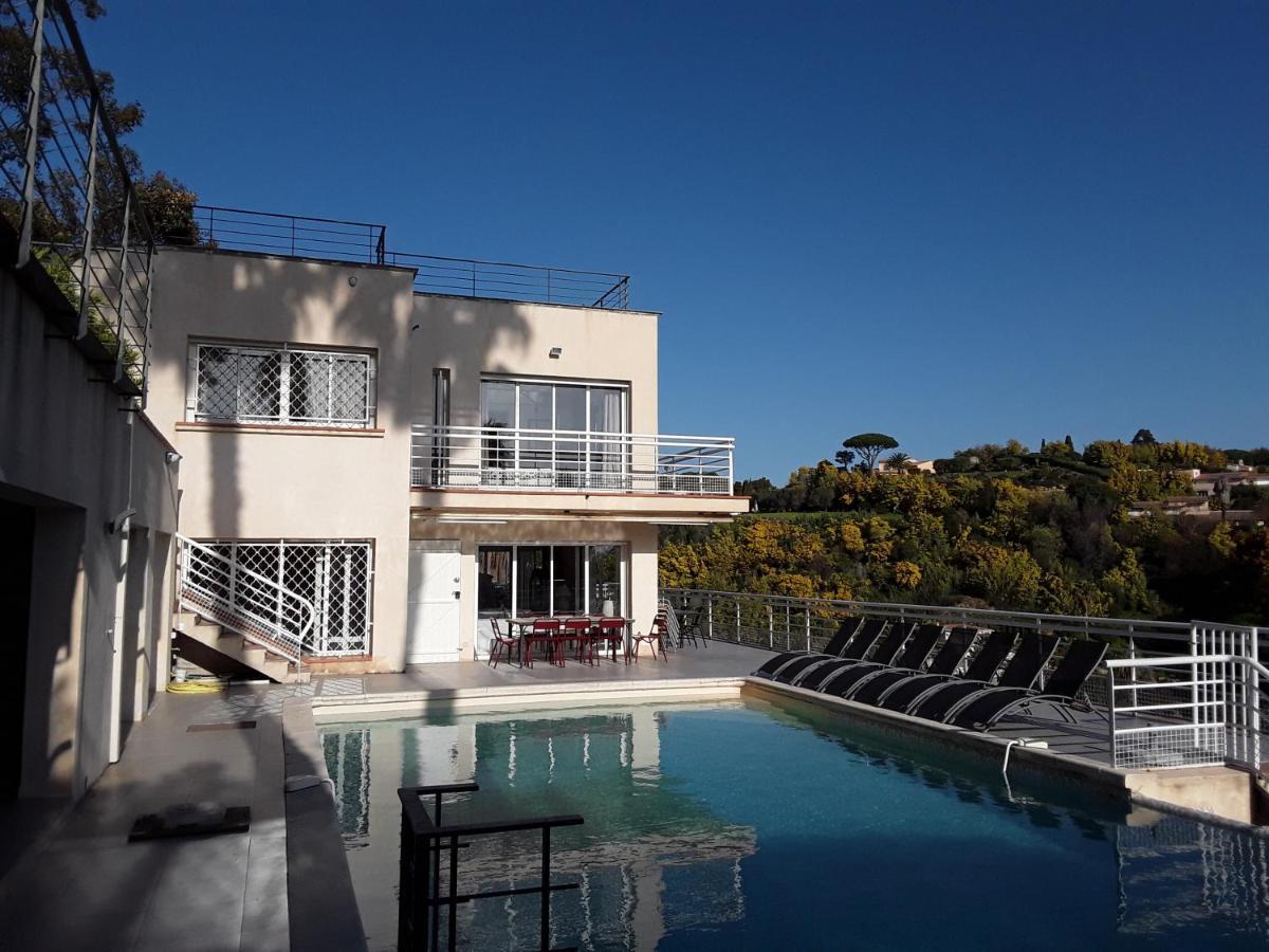 Villa Alamp#Supercannes #Golfejuan #Cannes #Mediterraneanpanoramicview #Piscine #Rooftop # Verymodern #Openliving #Closebeach #Closecapantibes Валлорис Экстерьер фото